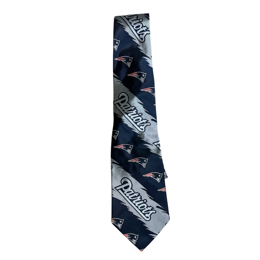 NFL Patriots Football Necktie